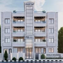 Architectural render of a further Viola Housing building